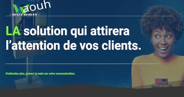 Waouh screen par Jérôme Dapot