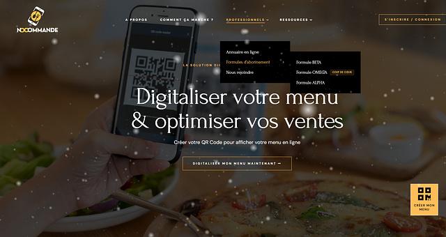 Création d'un SaaS de commande en ligne restaurant par Pierre Matifas