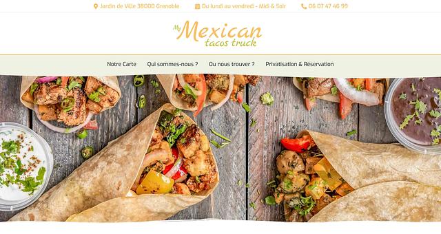 Projet de Site internet One Page par Thomas Scholving