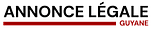 Annonce Légale (Guadeloupe/Guyane/Martinique)