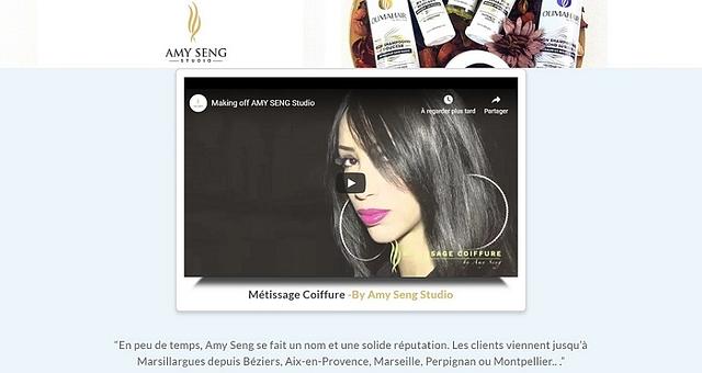 Webmaster et DPO de site de coiffeuse de stars par Alex  Sylla