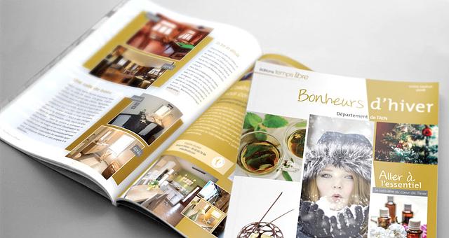 Magazine “Bonheurs d'Hiver” par litana