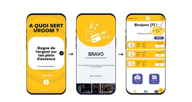 Vroom - User Flow par Rénald Vie