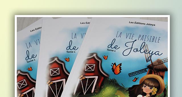 Illustration du livre - La vie paisible de Joleya  par Estelle Jacquet