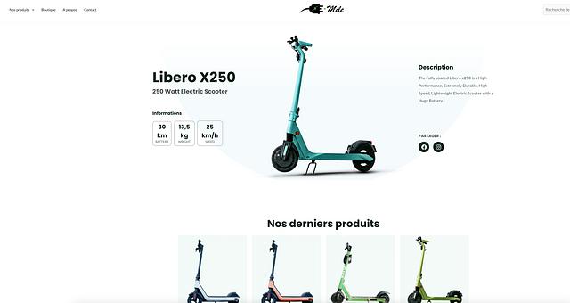 Conception d'un site e-commerce par Valentin Dubois-Pivot