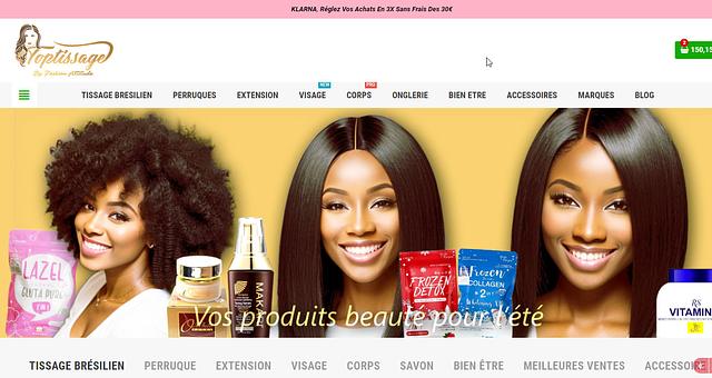 Marketing, Design et Infogérance de TopTissage par Josué Diagathe