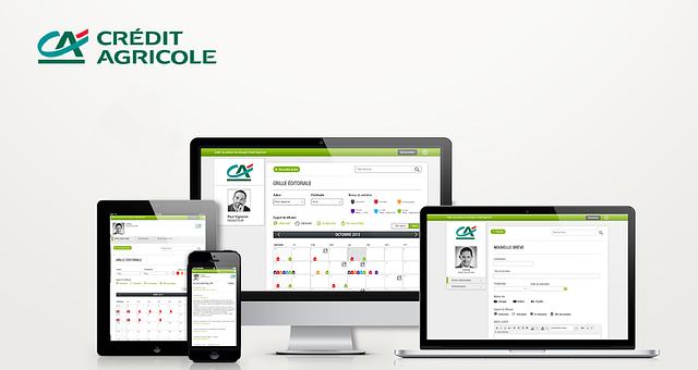 Salle de Presse Crédit Agricole par ca2s