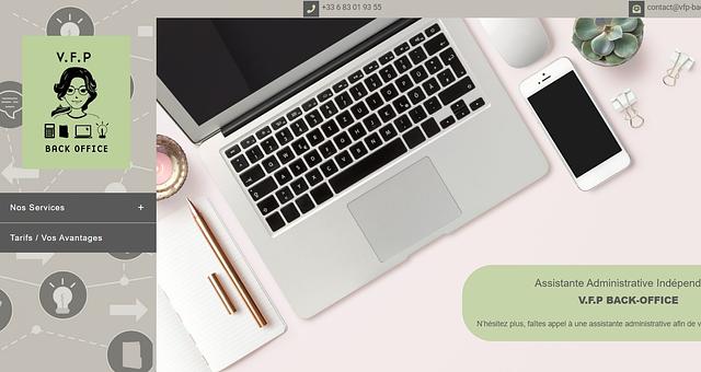 Création d'un site vitrine sous WordPress  par Nathalie  Correia Nottebaert