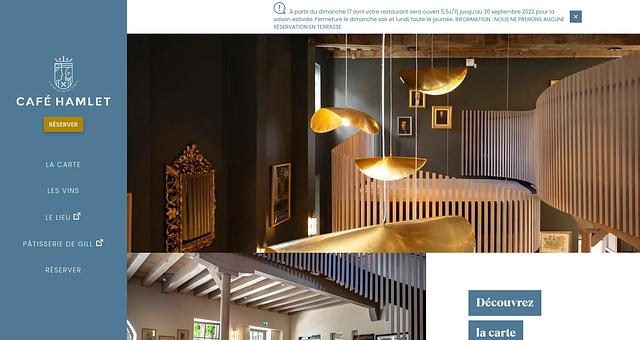 Café Hamlet - restaurant à Rouen par Gaylord Julien