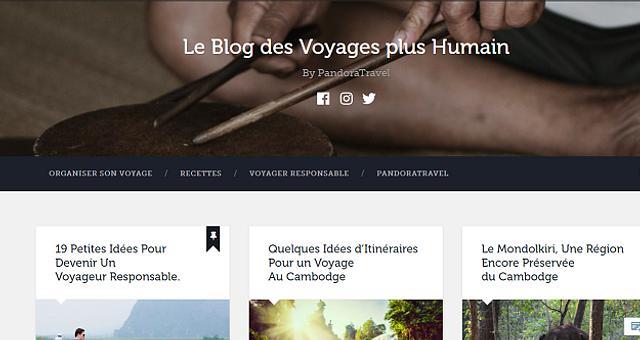 Rédaction de contenu - voyages solidaires par Sixtine Poullain