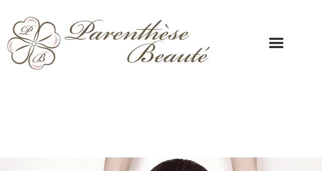 Site internet Parenthèse beauté par soulssoft
