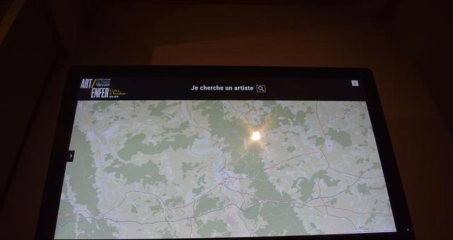 Borne interactive Mémorial de Verdun par Caroline Scherb