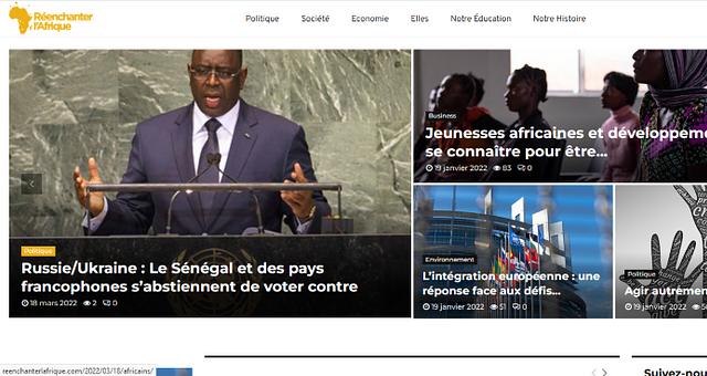 Réeanchanter l’Afrique par Jean Roland Adigoun