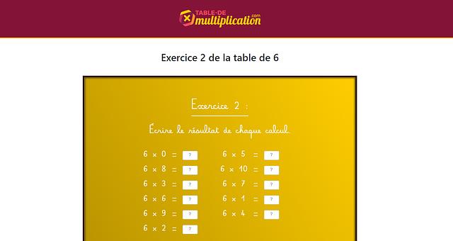 table-de-multiplication.com par Victor Duquesne