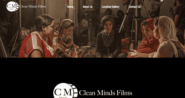 Site web : Clean Minds Films par novazone