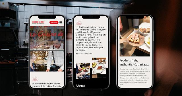 BOUILLON - Site web & branding par Florian Lefebvre