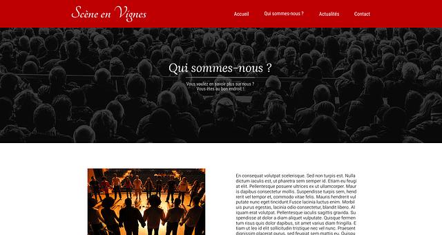 Site complet - Maquettes,Intégration,Développement par Alexis Aubert