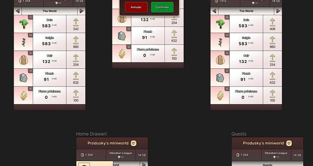 Jeu Incrémental (Frontend) Flutter par Maxime Joncherais