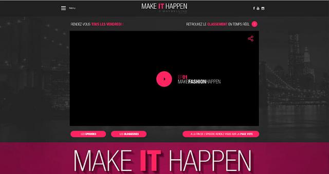 Site web éphémère - opération marketing par AdrienPleiades