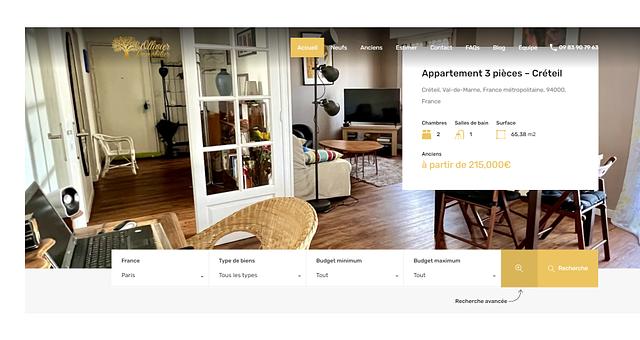Identité visuelle / site par divisionagency
