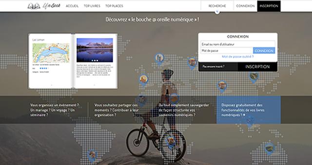 Site de création de livre numérique par Spainchaud