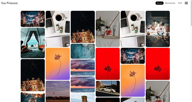 Vue Pinterest par Gaël  Ramarokoto