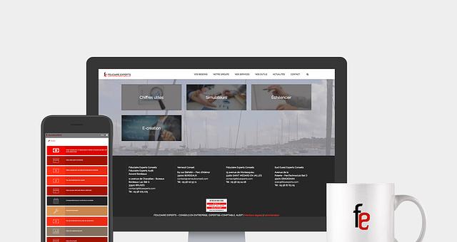 Site vitrine par Nicolas Dusseaut