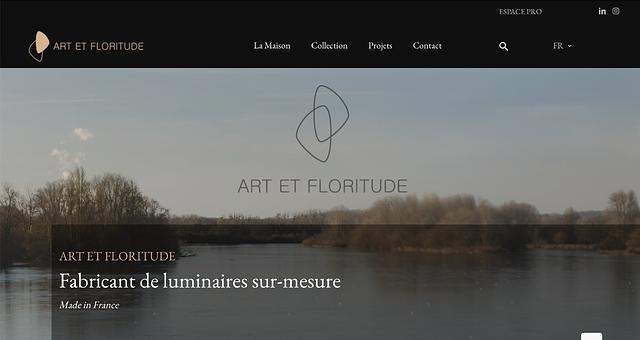 Site vitrine de luminaires sur-mesure par Aboutyouandco