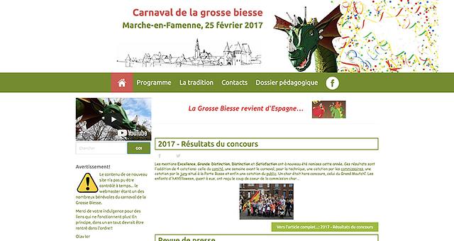 carnaval.marche.be par Pierre Ernould