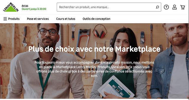 Développement Marketplace Leroy Merlin par Ludwig Leplan