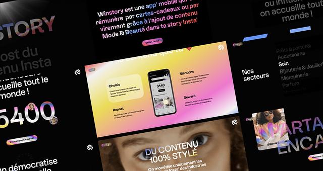 Naming, Branding, WebSite, Design UX/UI par Carré Jaune Design