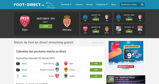 Chef de projet du site Foot-direct par Aurélien Sacaze
