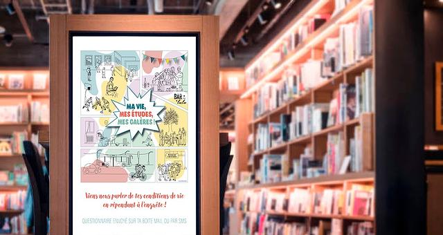 Réalisation d'une affiche  par Justine Ladepeche