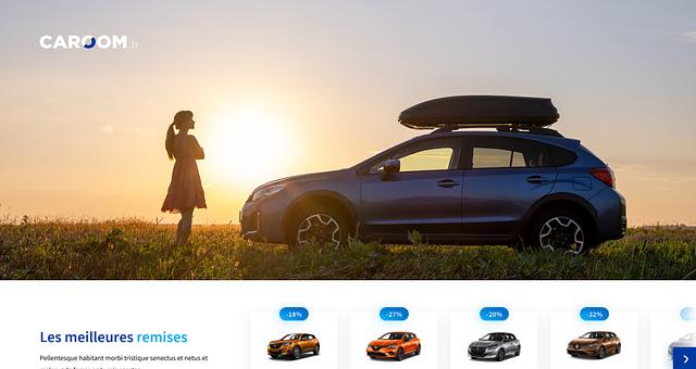 Caroom, comparateur en ligne par Romain Henriques