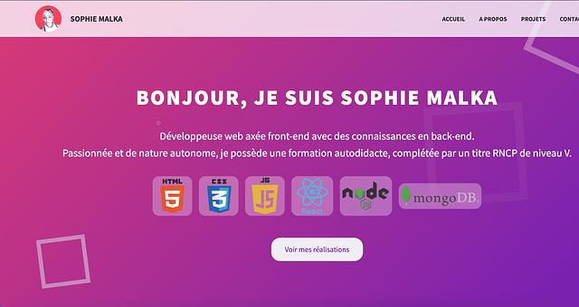 Portfolio par Sophie Malka