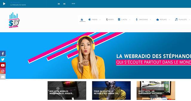 Slywebradio par Laurent Perbet