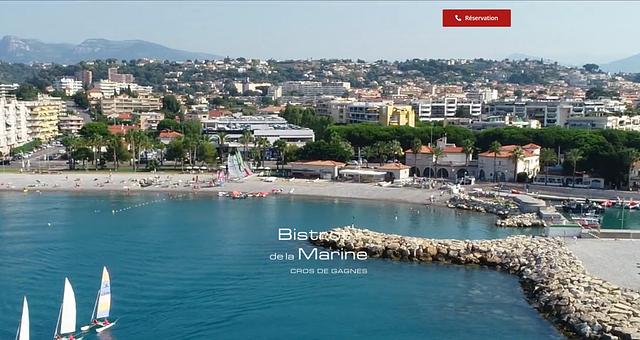 Refonte site vitrine restaurateur par Gérôme Bruneau