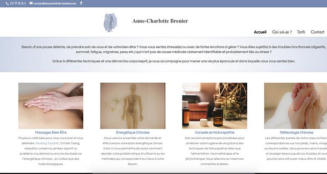 Anne charlotte Brenier par Rodolph Leblanc