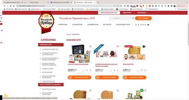 Site e-commerce par Loic De MarcÉ