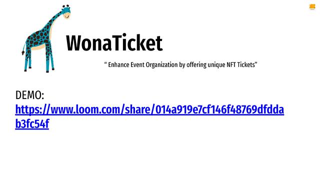 WONATICKET par Kodjo Gley