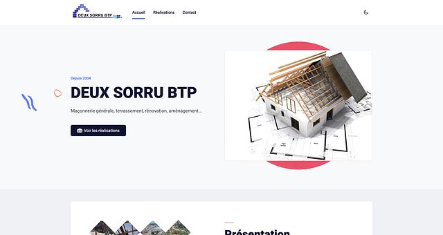 Site vitrine par CyberForgeDevelopment
