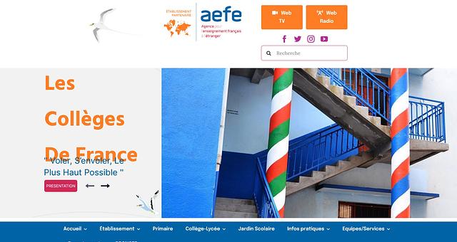 Collèges de France - Site Web par befianawebplus
