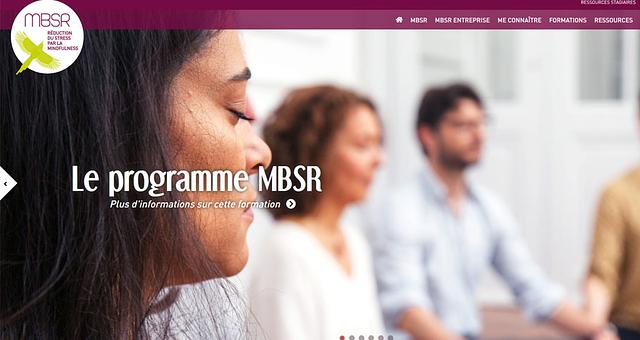 Réalisation et développement  MBSR  par Nassim Loukili