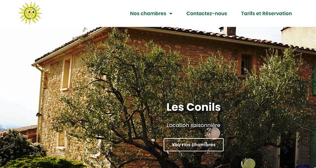 Création site Web pour Gîte par Maud Debs