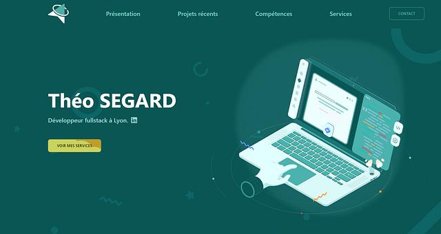 Site personnel par Théo Segard