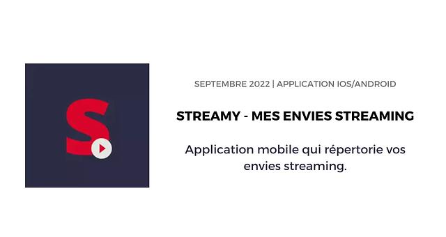 Streamy par Vincent Coquillard