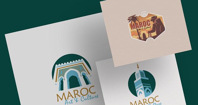 Réalisation du logo Maroc Art & culture par Castornaute