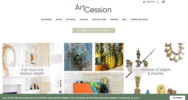 Site e-commerce par Nicolas Dusseaut