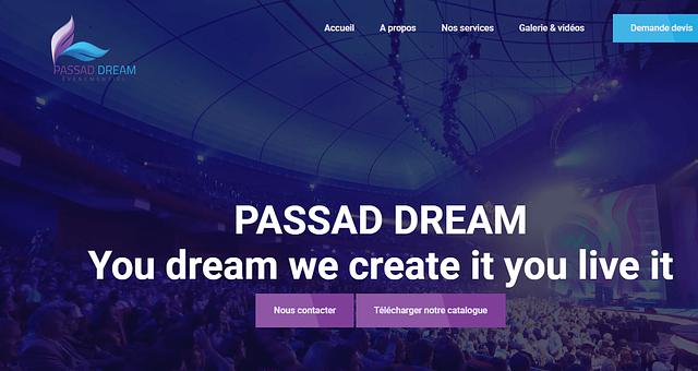 Passaddream.com par It-websolution