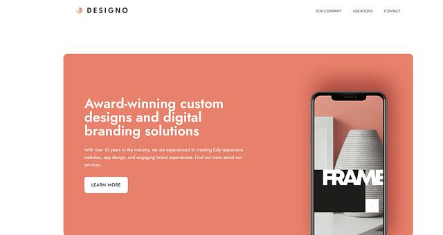 Réalisation d'un site vitrine par Mathieu Vermont